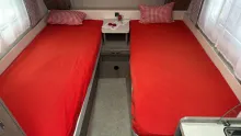 Betten Hobby OnTour 460 DL Einsteigen und losfahren