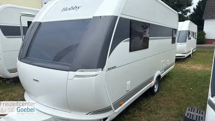 Heckgarage Hobby OnTour 460 DL Einsteigen und losfahren