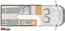 Fahrzeugbild Dethleffs Globetrail Fiat 640 ES *Automatik* #15