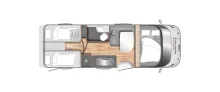 Grundriss Tag LMC Explorer I 680 G Comfortline