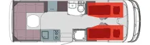 Grundriss Tag Frankia F-Line I 680 PLUS