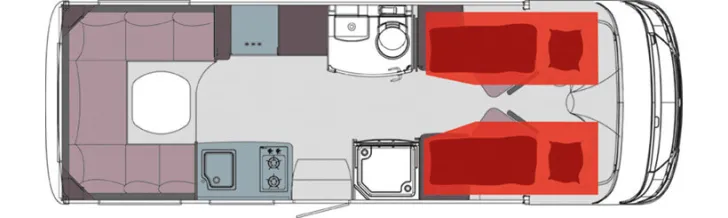 Grundriss Tag Frankia F-Line I 680 PLUS