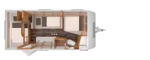 Grundriss Nacht Knaus Sport 500 FDK