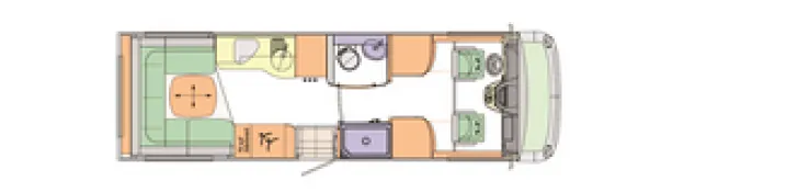 Grundriss Tag Concorde Carver 791 RL