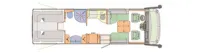 Grundriss Tag Concorde Charisma 850 L