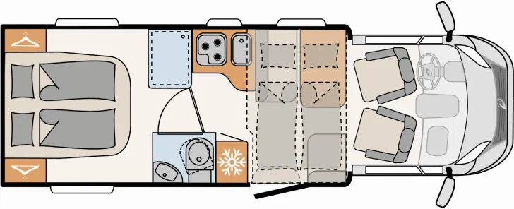 Fahrzeugbild Dethleffs Trend T 7057 DBM #2