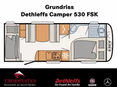 Bild 4 Dethleffs Camper 530 FSK